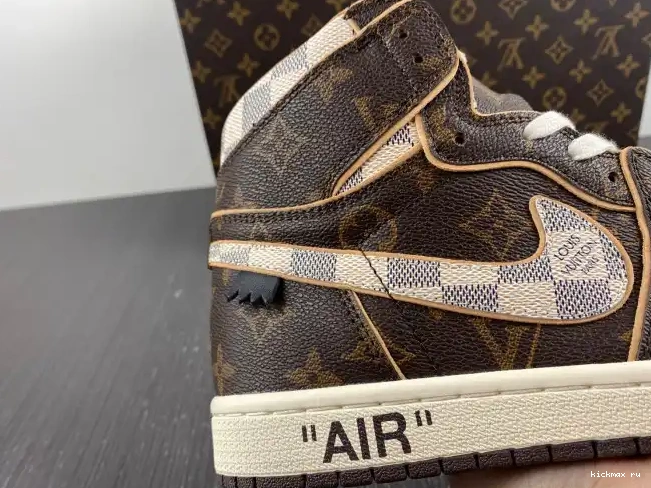 Cheap Kickmax LV Air x Jordan OFF-WHITE 1 0622